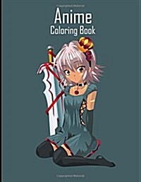 Anime Coloring Book (Paperback, CLR, CSM)