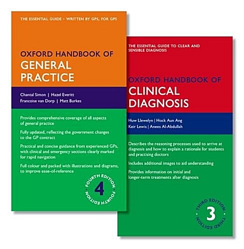 Oxford Handbook of General Practice and Oxford Handbook of Clinical Diagnosis Pack (Paperback, 3 Revised edition)