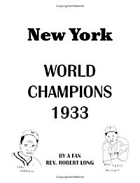 New York World Champions 1933 (Paperback)