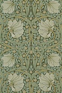 Pimpernel, William Morris. Blank Journal: 160 Blank Pages, 6 X 9 Inch (15.24 X 22.86 CM) Laminated (Paperback)