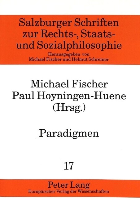 Paradigmen: Facetten Einer Begriffskarriere (Hardcover)