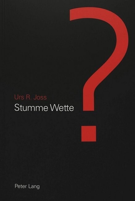 Stumme Wette: Warum Wir Die Weltgesundheit Aufs Spiel Setzen (Paperback)