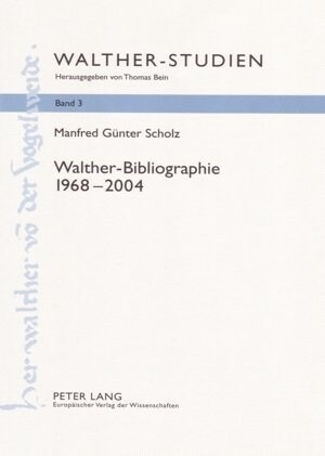 Walther-Bibliographie- 1968-2004 (Hardcover)