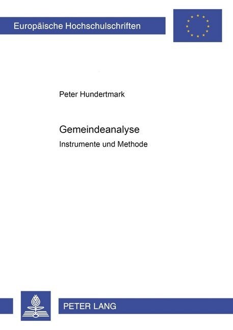 Gemeindeanalyse: Instrumente Und Methode (Paperback)