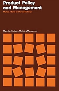 Product Policy and Management (Paperback)