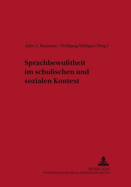 Sprachbewusstheit Im Schulischen Und Sozialen Kontext (Paperback)