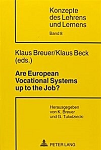 Are European Vocational Systems Up to the Job?: Evaluation in European Vocational Systems (Paperback)