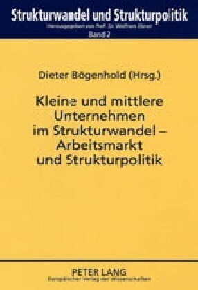 Kleine Und Mittlere Unternehmen Im Strukturwandel - Arbeitsmarkt Und Strukturpolitik: Arbeitsmarkt Und Strukturpolitik (Paperback)