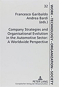 Company Strategies and Organisational Evolution in the Automotive Sector: A Worldwide Perspective (Paperback)