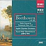[수입] EMI 레드라인 - 베토벤 : 바이올린 협주곡 & 로망스