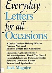 Everyday Letters for All Occasions (Hardcover)