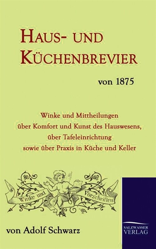 Haus- und K?henbrevier von 1875 (Hardcover)