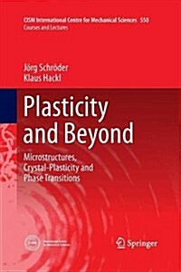 Plasticity and Beyond: Microstructures, Crystal-Plasticity and Phase Transitions (Paperback)