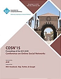 Cosn 15 ACM Conference on Online Social Networks (Paperback)