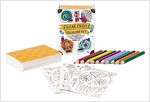 Sugar Skulls Coloring Kit (Paperback)