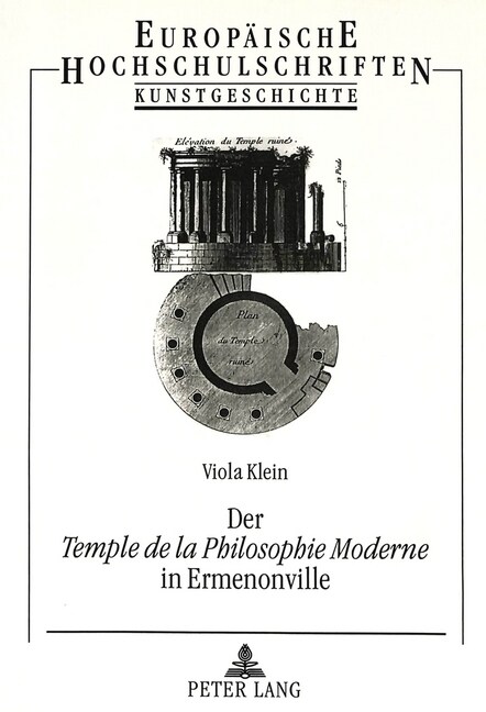 Der 첰emple de la Philosophie Moderne?in Ermenonville (Paperback)