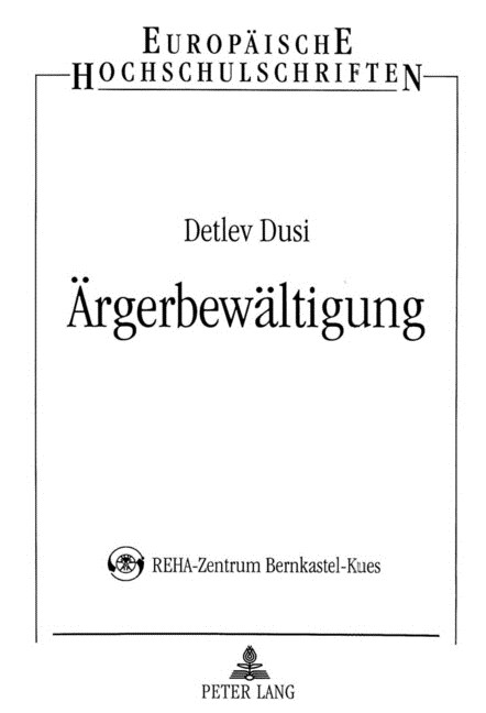 Aergerbewaeltigung: Evaluation Eines Aergerbewaeltigungstrainings Fuer Klinische Gruppen (Aebt-Kg) Im Stationaeren Setting (Paperback)