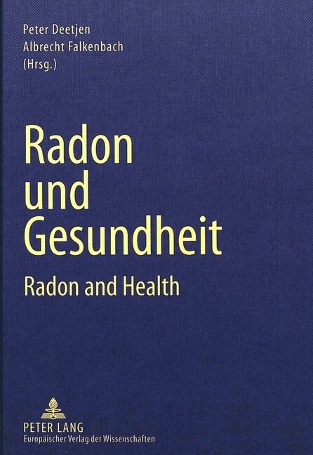 Radon Und Gesundheit: Radon and Health (Hardcover)