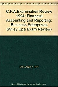 Cpa Examination Review Financial Accounting and Reporting (Paperback)