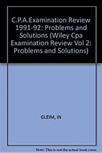 Cpa Examination Review (Paperback, 18th)