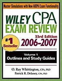 Wiley CPA Exami Review 2006-2007 (Paperback, 33th)