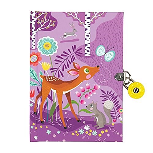 Forest Friends Locked Diary (Other)