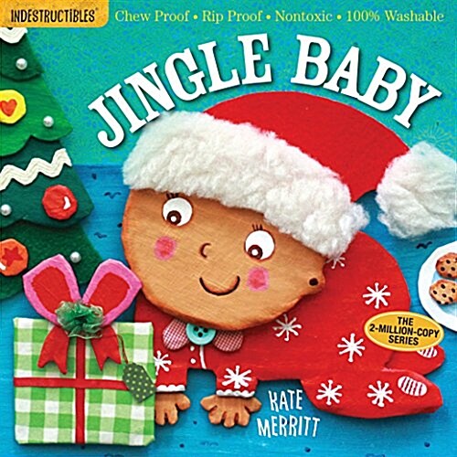 Indestructibles: Jingle Baby (Babys First Christmas Book): Chew Proof - Rip Proof - Nontoxic - 100% Washable (Book for Babies, Newborn Books, Safe to (Paperback)