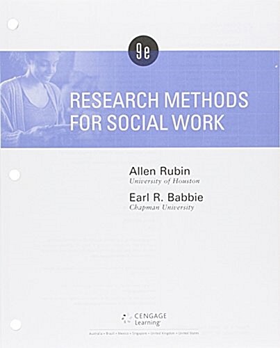 Bundle: Empowerment Series: Research Methods for Social Work, Loose-Leaf Version, 9th + Mindtap Social Work, 1 Term (6 Months) Printed Access Card (Other, 9)