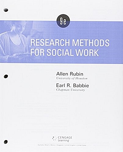 Research Methods for Social Work + Lms Integrated for Mindtap Social Work, 1 Term 6 Month Printed Access Card (Loose Leaf, Pass Code, 9th)