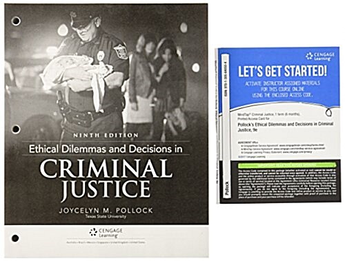 Ethical Dilemmas and Decisions in Criminal Justice + Mindtap Criminal Justice, 1 Term 6 Month Printed Access Card (Loose Leaf, Pass Code, 9th)