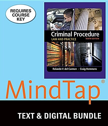 Criminal Procedure + Lms Integrated for Mindtap Criminal Justice, 1 Term 6 Month Printed Access Card (Hardcover, Pass Code, 10th)