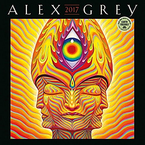 Alex Grey 2017 Wall Calendar (Wall)