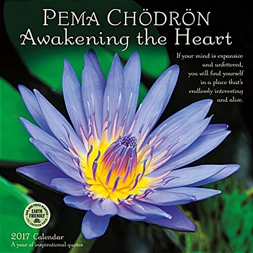 Pema Chodron 2017 Wall Calendar: Awakening the Heart (Wall)