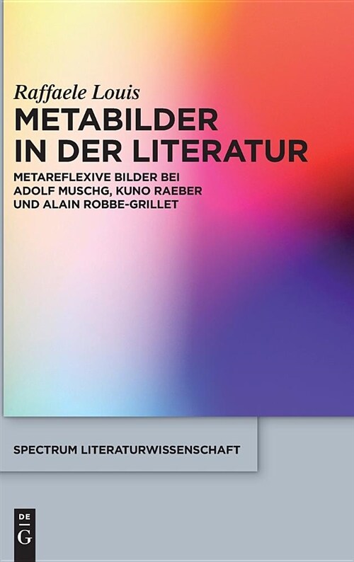 Metabilder in Der Literatur (Hardcover)