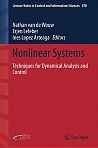 Nonlinear Systems: Techniques for Dynamical Analysis and Control (Paperback, 2017)