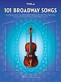 101 Broadway Songs for Viola (Paperback)