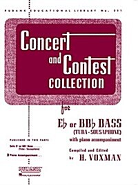 Concert and Contest Collection for Bass/Tuba (B.C.): Piano Accompaniment (Paperback)