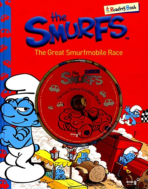 [중고] The Great Smurfmobile Race (책 + CD 1장)