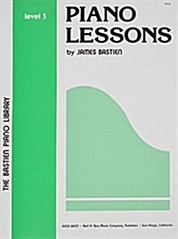 WP4 - Bastien Piano Library Piano Lessons Level 3 (Paperback)