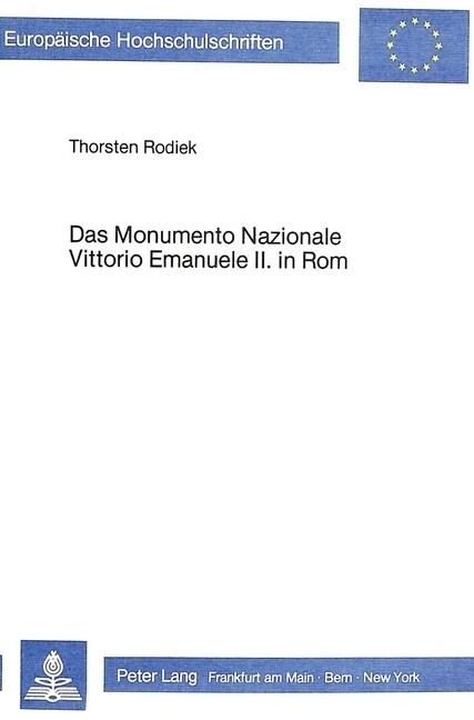 Das Monumento Nazionale Vittorio Emanuele II. in ROM (Paperback)