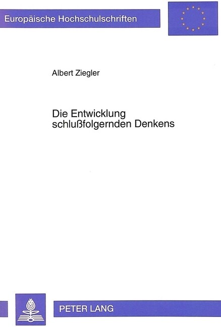 Die Entwicklung Schlu?olgernden Denkens (Paperback)