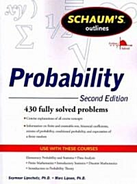 Schaums Outline of Probability, Second Edition (Paperback, 2, Revised)
