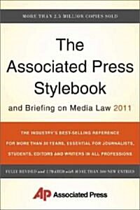 [중고] The Associated Press Stylebook and Briefing on Media Law 2011 (Paperback, 46th, Revised, Updated)
