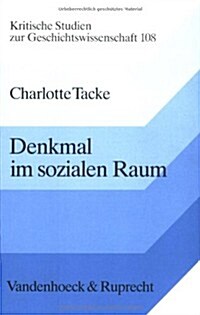 Denkmal Im Sozialen Raum (Paperback)