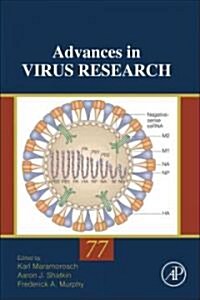 Advances in Virus Research: Volume 77 (Hardcover)