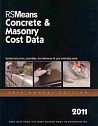 RSMeans Concrete & Masonry Cost Data (Paperback, 29th, 2011)