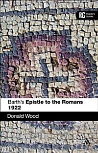 Barths Epistle to the Romans 1922 (Hardcover)