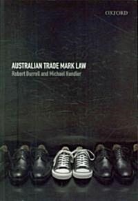 Australian Trademark Law (Paperback)