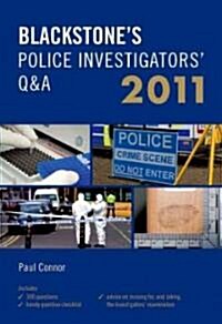 Blackstones Police Investigators Q & A 2011 (Paperback)