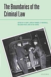 The Boundaries of the Criminal Law (Hardcover)